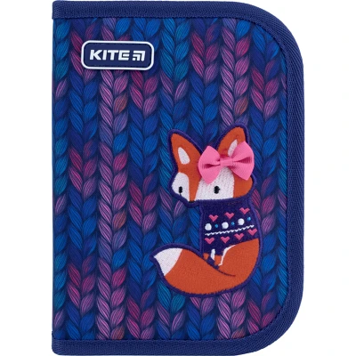 Пенал Kite 1 від., 1 відв., без наповнення K22-621-9 Fox