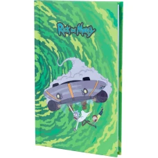 Книга записна А6, 80арк. кліт. тверда обкл. Rick and Morty RM22-199-1 Kite