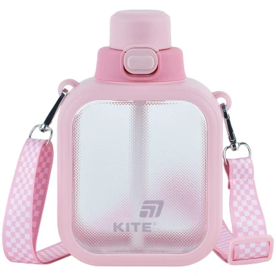 Пляшечка для води, 700 мл, рожева, K25-1237-3 Kite