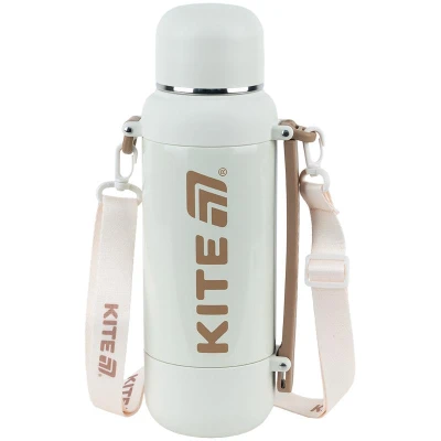 Термос 1200 мл, бежевий, K25-1225-2 Kite