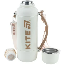Термос 1200 мл, бежевий, K25-1225-2 Kite