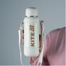 Термос 1200 мл, бежевий, K25-1225-2 Kite