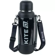 Термос 1200 мл, чорний, K25-1225-1 Kite