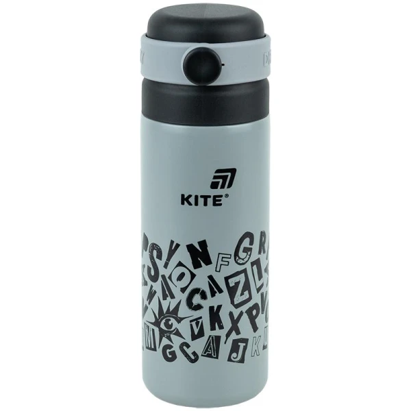 Термос, 500 мл, сірий, K25-1222-2 Kite
