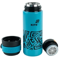 Термос, 500 мл, темно-бірюзовий, K25-1222-1 Kite