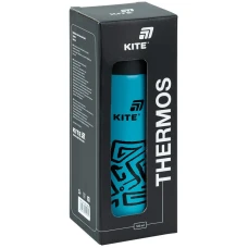 Термос, 500 мл, темно-бірюзовий, K25-1222-1 Kite
