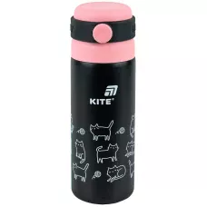 Термос, 500 мл, чорний, K25-1222-3 Kite