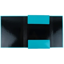 Папка на гумках об'ємна картон, А4, Pastelini, м'ятна, 1213-18-A