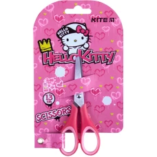 Ножиці дитячі з гум. вставками, 13см. Hello Kity HK21-123 Kite