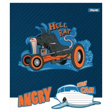 Зошит А5/12 арк коса 1В Angry car, 766297