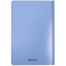 Блокнот пласт. обкл. двійна, А5+, 40 арк, кліт., Cat sceleton K23-460-1 Kite