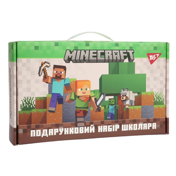 Набір канцелярії YES Подарунковий набір школяра Minecraft 450246