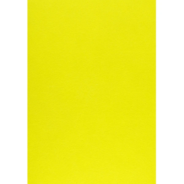 Фетр Santi м'який, неоново-жовтий, 21*30см., (ціна за 1 арк) 743347