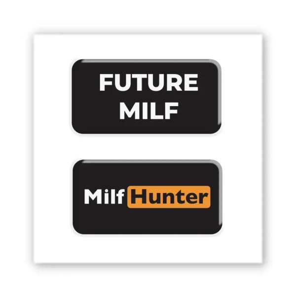 Наліпки 3D-стікер "Milf Hunter" SX-332 Tattooshka
