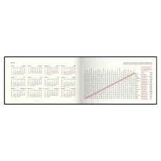Щотижневик датов. 2026 кишеньк. TOUCH ME, 153*87, блакитний, штуч. шкіра, BM.2907-14