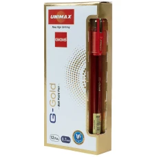 Ручка кулькова G-Gold, червона UX-139-06