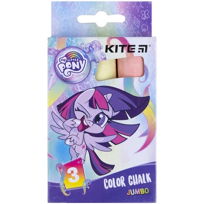 Крейда кольорова Jumbo, 3 кол. My Little Pony LP21-077 Kite