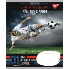 Зошит А5/24 арк лінія YES Real sport, 765922