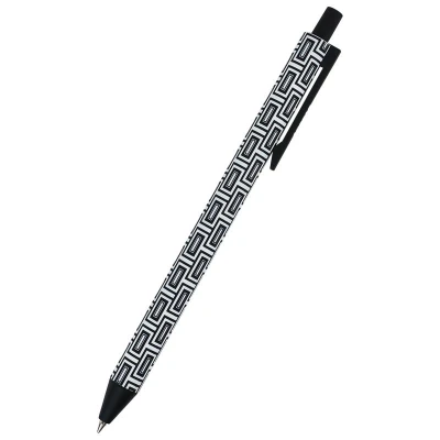 Ручка кулькова автомат., Deco, синя, AB1092-05-A