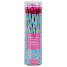 Олівець графітний Axent 9009, HB, туба, Summer Butterly, 9009/36-18-A
