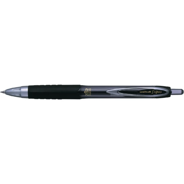 Ручка гелева автомат. uni-ball Signo 207 micro 0.5мм, чорна, UMN-207.(05)