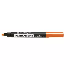 Маркер Permanent 8566 2,5 мм круглий оранжевий, Centropen