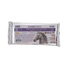 Глина самозастигаюча CLASSIC, 500 г, біла, ZB.6291