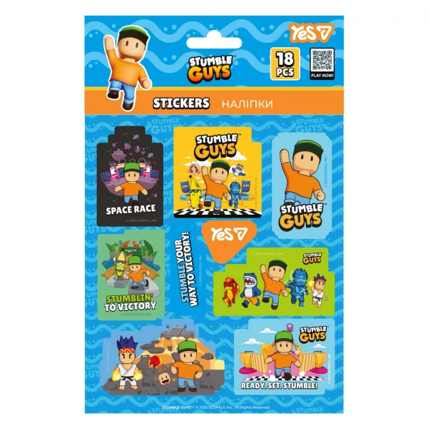 Наліпки YES "Stumble Guys" 955413