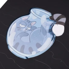 Щоденник шкільний YES PU інтегральний Aquacat, А5, 40 аркушів, 911399