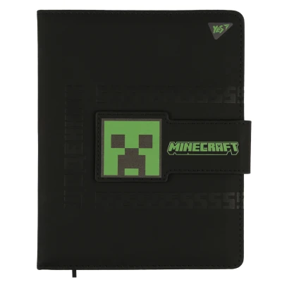 Щоденник шкільний YES PU твердий Minecraft, A5, 40 аркушів, 911612     