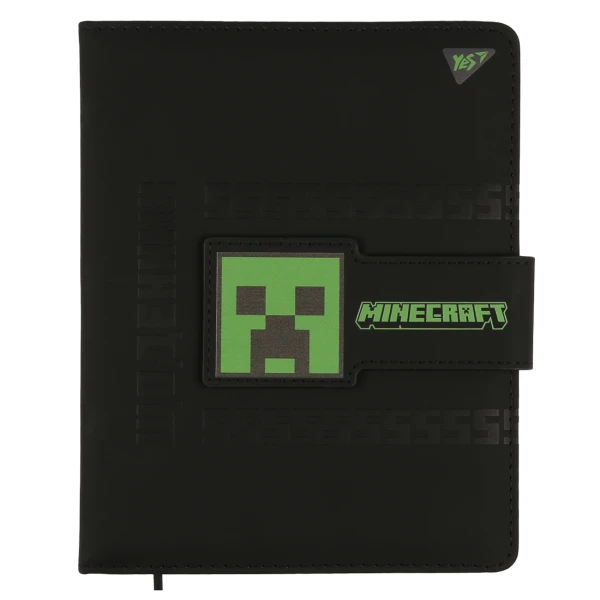 Щоденник шкільний YES PU твердий Minecraft, A5, 40 аркушів, 911612