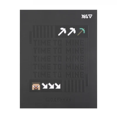 Щоденник шкільний YES інтегральний Minecraft, А5, 40 аркушів, 911670     