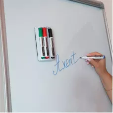 Маркер Whiteboard D2800: 4 маркери та магнітний тримач-губка