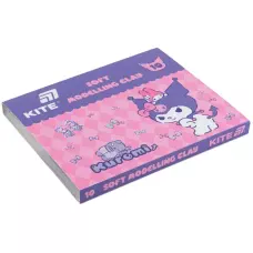 Пластилін восковий, 10 кольорів, 200 г. Kuromi HK24-084 Kite