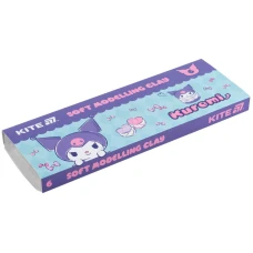 Пластилін восковий, 6 кольорів, 120 г. Kuromi HK24-081 Kite