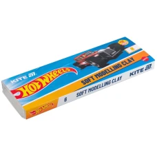Пластилін восковий, 6 кольорів, 120 г. Hot Wheels HW25-081 Kite