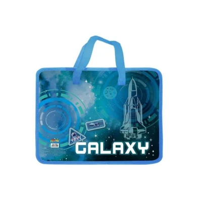 Тека пластикова з текстильними ручками KIDIS, серія Galaxy 13090