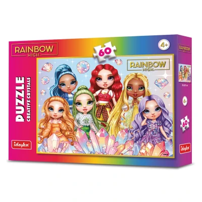 Гра-головоломка. Набір пазлів Rainbow High Creative Crystals, 60 елементів, LP60-002