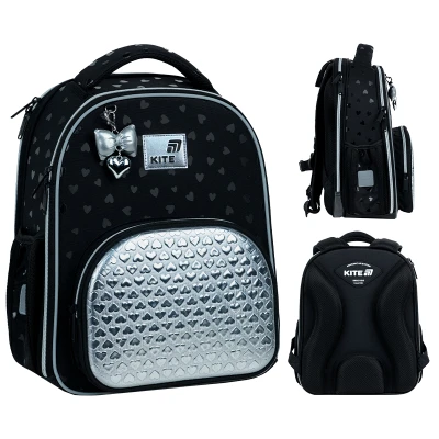 Рюкзак Kite Education каркасний K26-556M-2 Black&Silver
