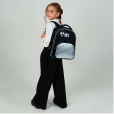 Рюкзак Kite Education каркасний K26-556M-2 Black&Silver