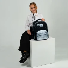 Рюкзак Kite Education каркасний K26-556M-2 Black&Silver