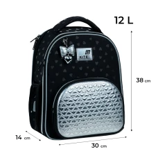 Рюкзак Kite Education каркасний K26-556M-2 Black&Silver