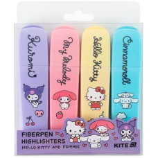 Маркер Highlighter, набір з 4-х кол., Hello Kitty and friends HK26-444 Kite