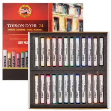 Крейда-пастель TOISON D'OR, 24 кол. 8514 Koh-i-noor