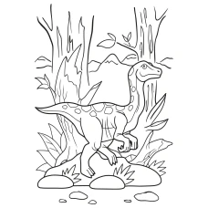 Розмальовка А4 "Dinosaurs 2", 742584, 1Вересня
