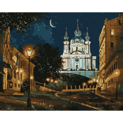 Картина за номерами SANTI 