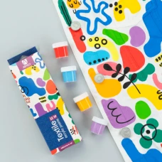 Набір акрилових фарб для розпису тканин Colors, 12x10мл, Arteo
