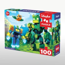 Гра-головоломка. Пазл Кубічні роботи, 100 елементів, LP100-008