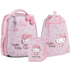 Набір рюкзак + пенал + сумка для взуття Kite SET_HK26-555S-2 Hello Kitty