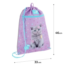 Набір рюкзак + пенал + сумка для взуття Kite SET_SP26-763S Studio Pets